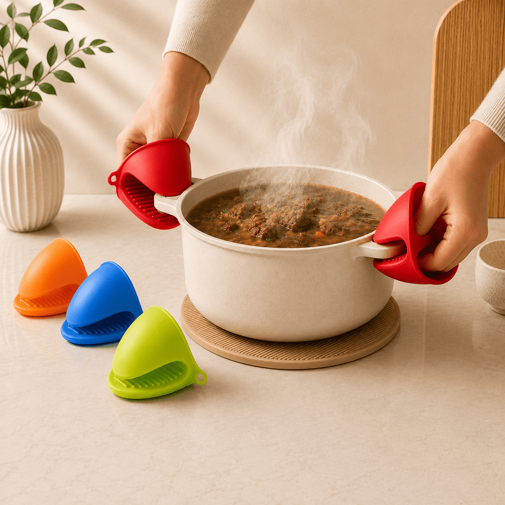 Heat-Resistant Silicone Gloves - Smart Home
